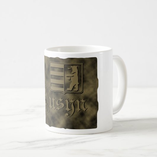 Rusyn Crest Mok (Voorkant rechts)