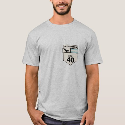 Ruta 40 de klassieke aandrijving t-shirt (Voorkant)