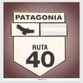 Ruta 40, Het ultieme avontuur op de weg Sticker (Vel)