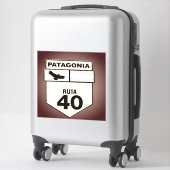 Ruta 40, Het ultieme avontuur op de weg Sticker (Koffer)