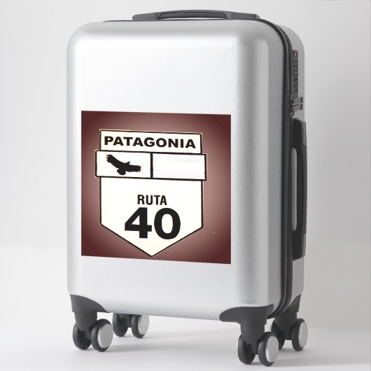 Ruta 40, Het ultieme avontuur op de weg Sticker (Koffer)