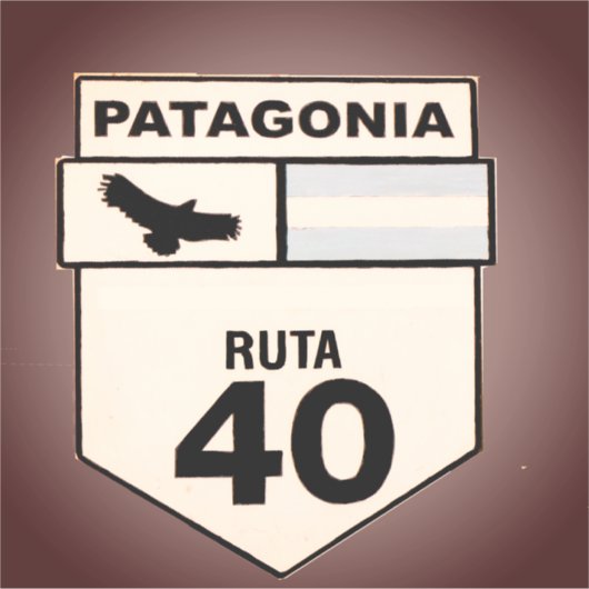 Ruta 40, Het ultieme avontuur op de weg Sticker (Voorkant)