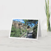 Ruta del Agua Bridge, Chelva, Valencia, Spanje Kaart (Voorkant)