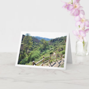 Ruta del Agua Bridge in Chelva, Valencia, Spanje Kaart