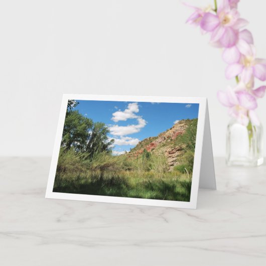 Ruta del Agua, Chelva Skyline, Valencia, Spanje Kaart (Orchidee)