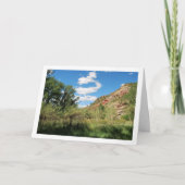 Ruta del Agua, Chelva Skyline, Valencia, Spanje Kaart (Voorkant)