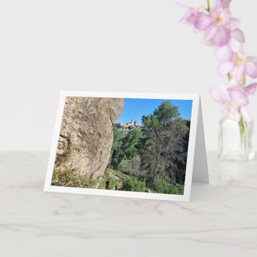 Ruta del Agua Church Uitzicht, Chelva, Valencia, S Kaart (Orchidee)