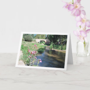 Ruta del Agua Floral Portrait, Chelva, Valencia Kaart