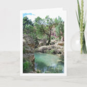 Ruta del Agua in Chelva, Valencia, Spanje Kaart (Voorkant)