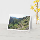 Ruta del Agua Steps, Chelva, Valencia, Spanje Kaart (Gele Bloem)