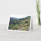 Ruta del Agua Steps, Chelva, Valencia, Spanje Kaart (Voorkant)