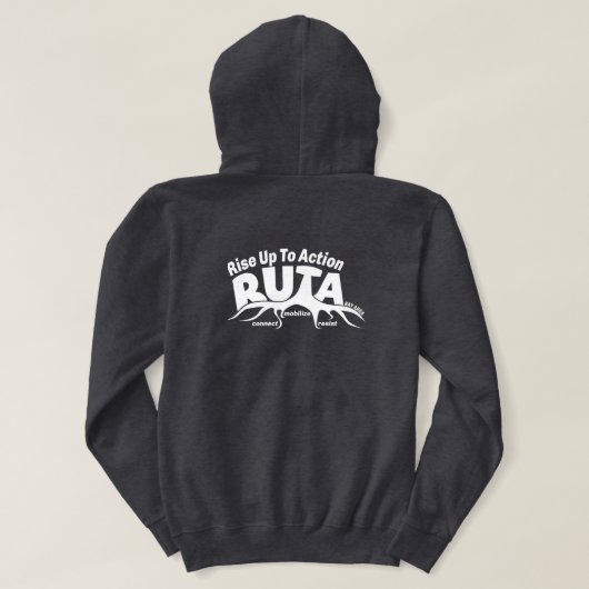 RUTA-trui Hoodie (Design achterkant)