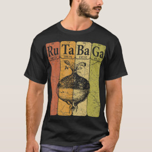 Rutabaga Periodieke Tafelelementen Zweed Rutabaga  T-shirt