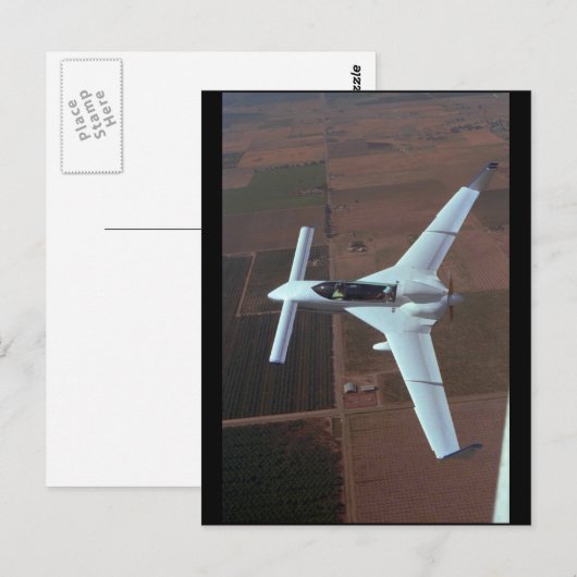 Rutan, Vari-EZE, 1978_Classic Aviation Briefkaart (Voorkant / Achterkant)