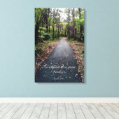 Ruth 1:16 canvas afdruk (Insitu (Houten vloer))