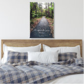 Ruth 1:16 canvas afdruk (Insitu (Slaapkamer))