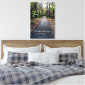 Ruth 1:16 canvas afdruk (Insitu (Slaapkamer))