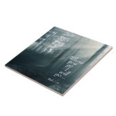 Ruth 1:16 Manuscript, waar u gaat zal ik gaan Tegeltje (Zijkant)