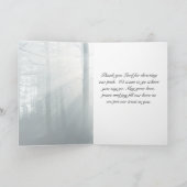 Ruth 1:16 Waar gij heengaat, zal Ik naar de gewoon Bedankkaart (Binnen)