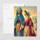 Ruth 1 Een weg van toewijding Briefkaart (Voorkant / Achterkant)