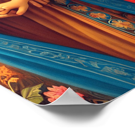 Ruth 1 Hand in hand met geloof Poster (Hoek)