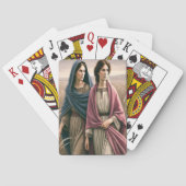 Ruth 1 Hand in hand reis Pokerkaarten (Achterkant)