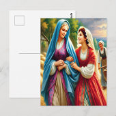 Ruth 1 Reis naar een nieuw begin Briefkaart (Voorkant / Achterkant)