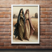 Ruth 1 Reis van trouwe toewijding Poster