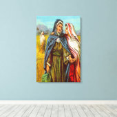 Ruth 1 Ruth gaat met Naomi Canvas (Insitu (Houten vloer))