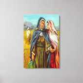 Ruth 1 Ruth gaat met Naomi Canvas (Voorkant)