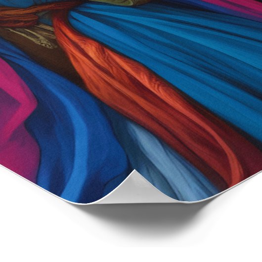 Ruth 1 Wandelen in trouwe liefde Poster (Hoek)