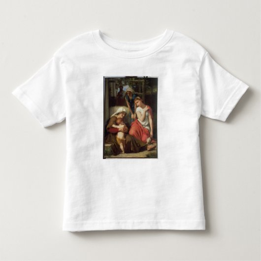 Ruth and Naomi, 1859 (olie op canvas) Kinder Shirts (Voorkant)