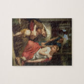 Ruth and Naomi, 1859 (olie op canvas) Legpuzzel (Horizontaal)