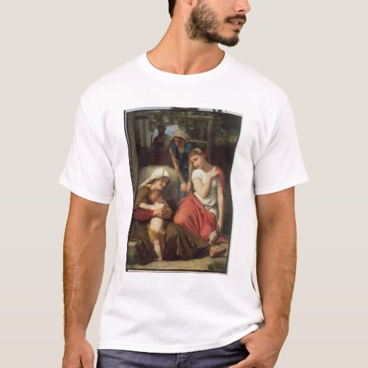 Ruth and Naomi, 1859 (olie op canvas) T-shirt (Voorkant)