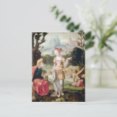 Ruth and Naomi in the field of Boaz, c.1530-40 Briefkaart (Staand voorkant)