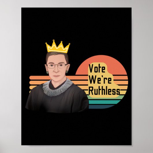 Ruth Bader Ginsberg RBG Poster (Voorkant)