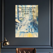 Ruth Bader Ginsberg Vrouwenleed Poster