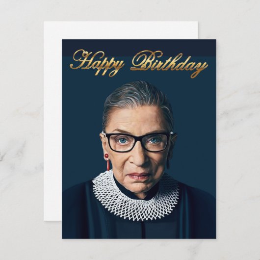 Ruth Bader Ginsburg (Voorkant / Achterkant)