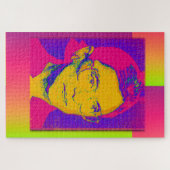 Ruth Bader Ginsburg 1983, Pop Art Portrait Legpuzzel (Horizontaal)