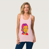 Ruth Bader Ginsburg 1983, Pop Art Portrait Tanktop (Volledige Voorkant)