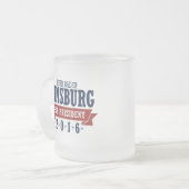 Ruth Bader Ginsburg 2016 Certified Ribbon Matglas Koffiemok (Voorkant links)