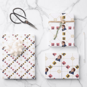 Ruth Bader Ginsburg - Artistisch juristenpatroon Inpakpapier Vel