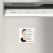 Ruth Bader Ginsburg, berucht RBG-Poster Magneet (Insitu (Vaatwasser))