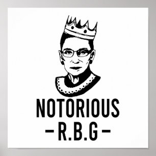 Ruth Bader Ginsburg, beruchte RBG Poster