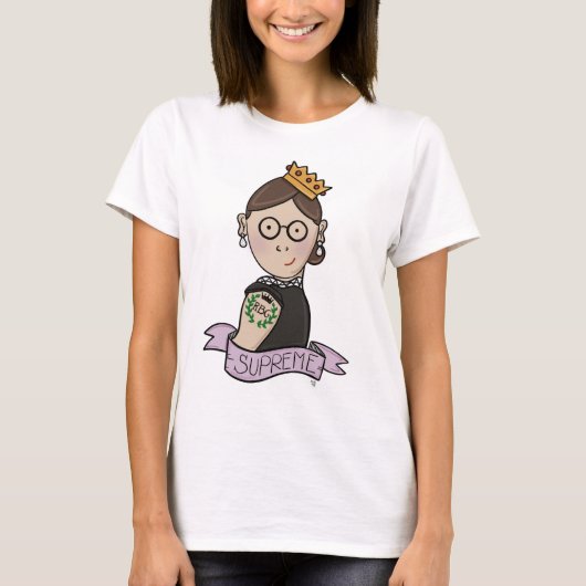 Ruth Bader Ginsburg, beruchte RBG T-shirt (Voorkant)