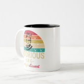 Ruth Bader Ginsburg, beruchte RBG Tweekleurige Koffiemok (Voorkant links)