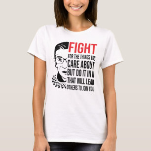Ruth Bader Ginsburg, beruchte RBG, vrouwen maart T-shirt