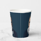 Ruth Bader Ginsburg Bgloing Pink Bubble gom Papieren Bekers (Rechts)