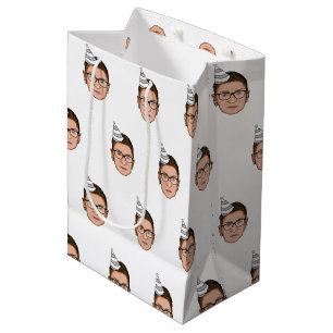 RUTH BADER GINSBURG BIRTHDAY MEDIUM CADEAUZAKJE