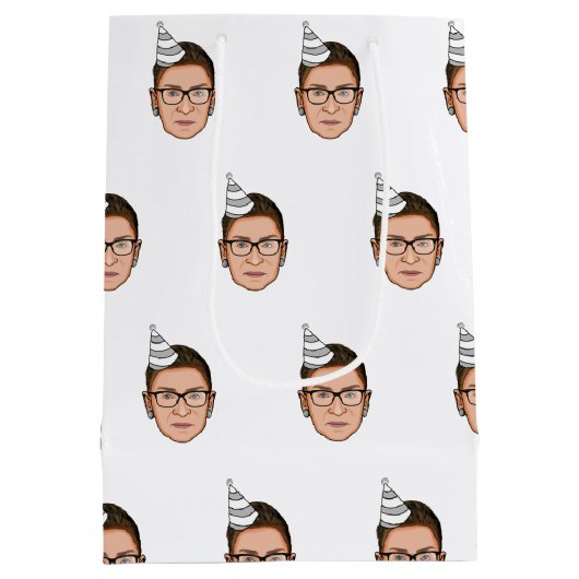 RUTH BADER GINSBURG BIRTHDAY MEDIUM CADEAUZAKJE (Achterkant)